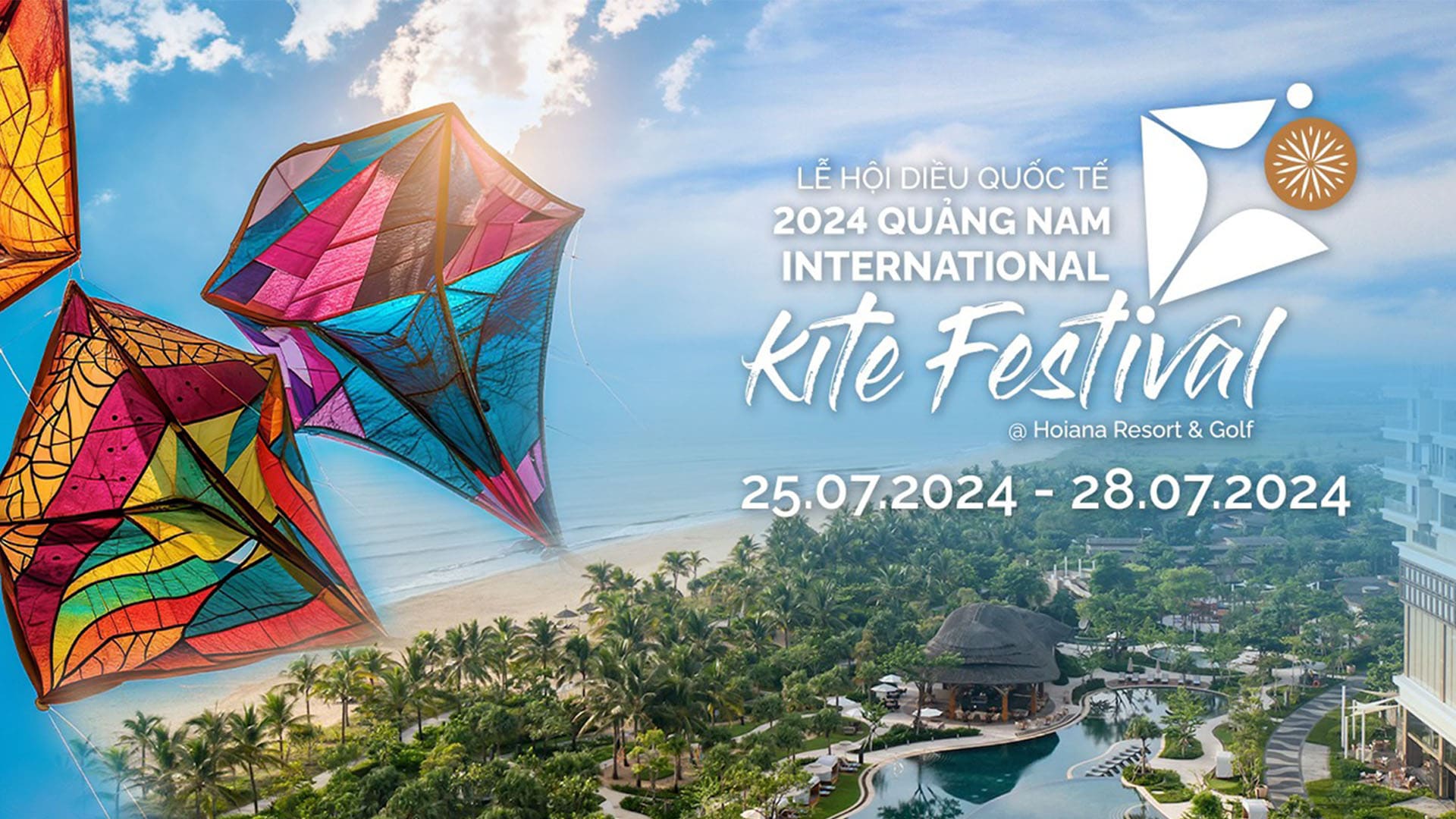 Colorful kites flying in the sky.